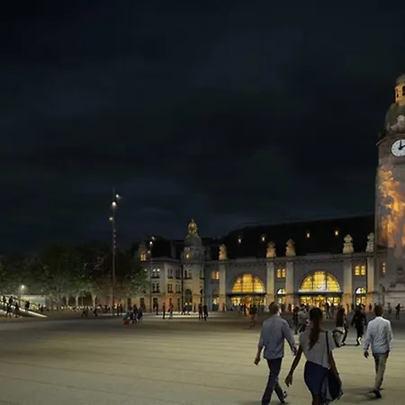Logement Moderne Proche Gare,terasse+parking &wifi Appartement